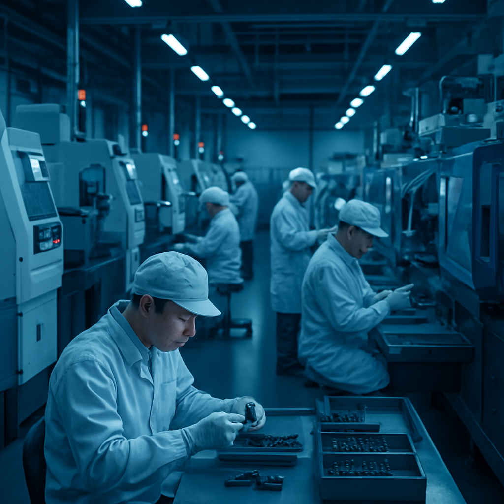 Woneng automotive sensor production facility